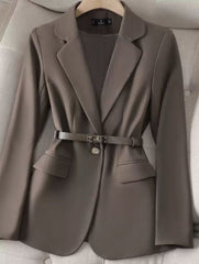 Eleganza Chic” Damenblazer mit Gürtel
