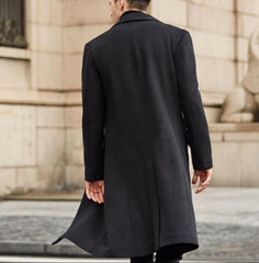 Der Urbane Schatten” – Herren Wollmantel