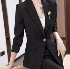 Élégance Noir – Damenblazer mit Stil“