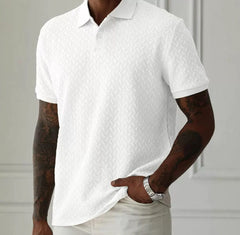 Casual Class – Polohemd „Feinstruktur”