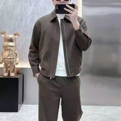 Stadtlinie“ – Herren-Set in Struktur-Design