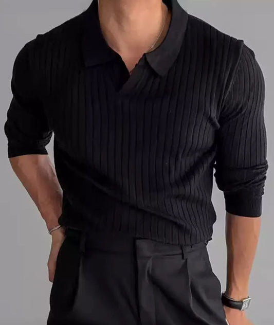 „Feinstrick-Polo“