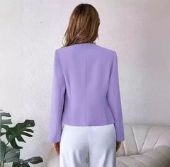Lilia – Der Stilvolle Blazer in Lavendel