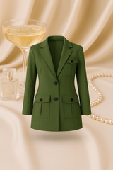 Urban Chic – Damen Blazerjacke „Smaragd“