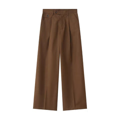 Urban Breite – Herren Weitbundhose in Kastanienbraun