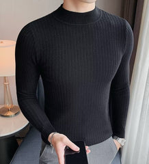 Herren Strukturpullover