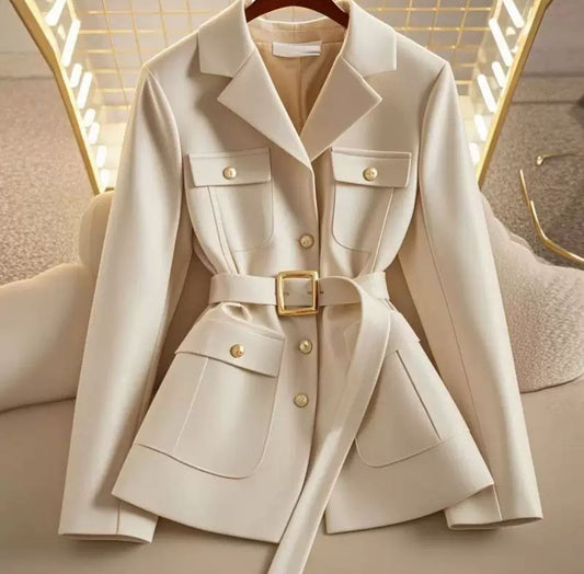 „Eleganz Pur – Tailored Chic Blazer”