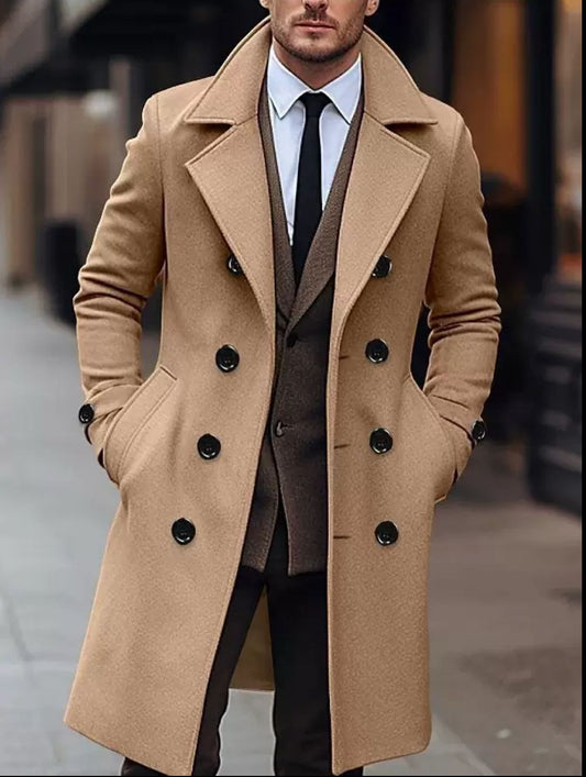 Mantel “Leandro” – Klassischer Herren-Trench