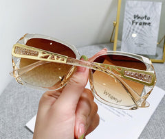 Sonnenglanz Diva – Oversize Damen-Sonnenbrille