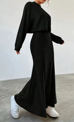 LuxeRib Cozy Set – Eleganz trifft Komfort