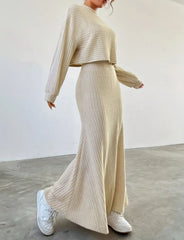 LuxeRib Cozy Set – Eleganz trifft Komfort