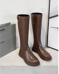 “Midnight Elegance Boots” – Klassische schwarze Premium-Stiefel