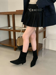 Velvet Desire – Wildleder-Stiefelette | Welalux