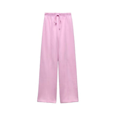 Lockere Flanell-Jogginghose