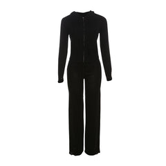 Vielseitiger Kapuzenpullover mit Reißverschluss im Amerikanischen Street Style