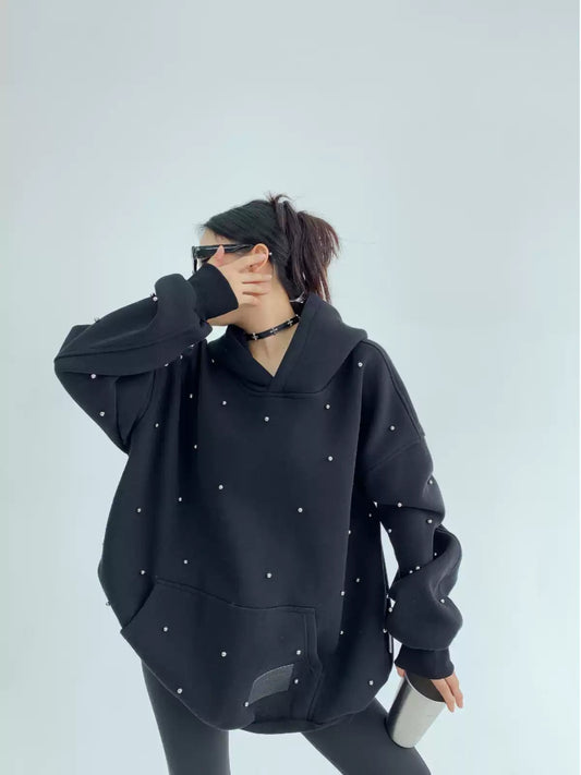 Feichai Frühlings Minimalistischer Heavyweight Hoodie