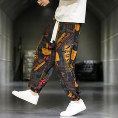 Chinesische Blumenhose Herren