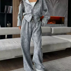 Lässiger Hoodie & Jogginghose Set