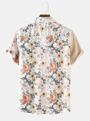 Sommer Herren Kurzarmhemd