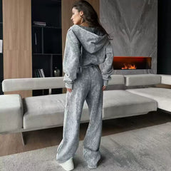 Lässiger Hoodie & Jogginghose Set