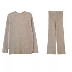 Damen Strickanzug Luxus Eleganz