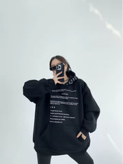 Amikanischer Oversize Unisex-Pullover für Paare