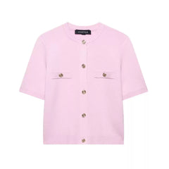 Elegante Strickjacke & Minirock im Europäischen & Amerikanischen Stil