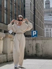 Europäisch-Amerikanisches Trainingsanzug-Set