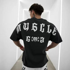 MSCT Homemade Trendige Hundekopf T-Shirts für Herren