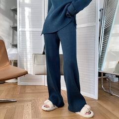 Damen Strickanzug Luxus Eleganz