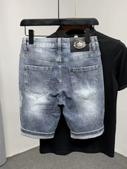 Herren Slim Fit Denim Shorts