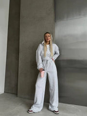 Europäisch-Amerikanisches Trainingsanzug-Set