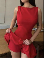 Elegantes Rüschen-Minikleid