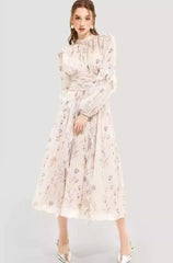 Romantisches Maxikleid mit floralen