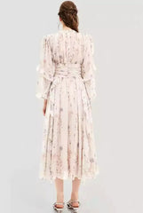 Romantisches Maxikleid mit floralen