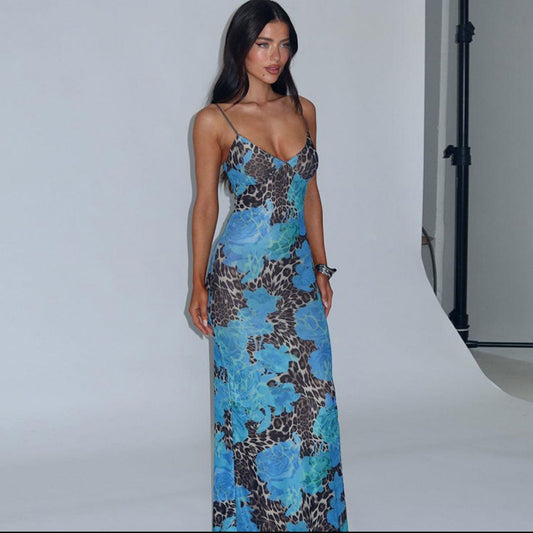 Savanna Bloom Maxi Dress
