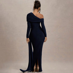Eleganza – One-Shoulder Abendkleid