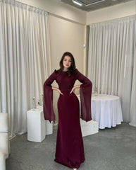 Eleganza – Evening dress with flowing sleeves