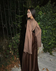 Eleganza – Evening dress with flowing sleeves