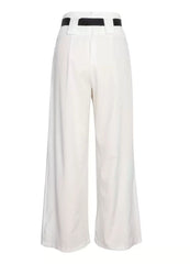 Elegante High-Waist-Hose „Sofia“ mit Schleifen-Detail