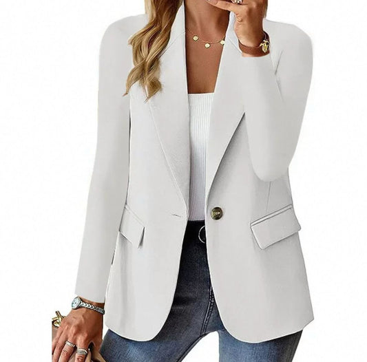 Elegance Chic Blazer – Weißer Klassiker mit Stil