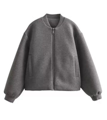 Urban Chic Bomber – Dark Grey Edition