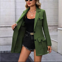 Urban Chic – Damen Blazerjacke „Smaragd“