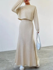 LuxeRib Cozy Set – Eleganz trifft Komfort