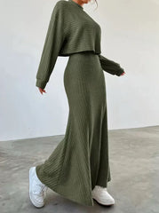 LuxeRib Cozy Set – Eleganz trifft Komfort