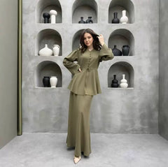 Eleganz Pur – Zweiteiliges Design-Ensemble „Samtflair“