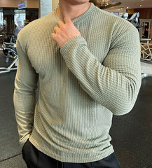 „Herrenpullover mit Relieftextur”