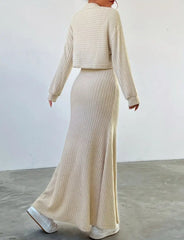 LuxeRib Cozy Set – Eleganz trifft Komfort