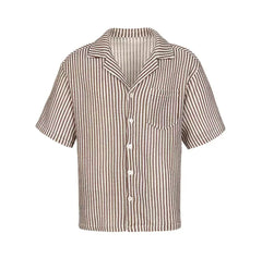 Streifenlounge – Herren-Hemd mit Retro-Charme