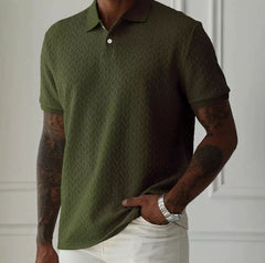 Casual Class – Polohemd „Feinstruktur”